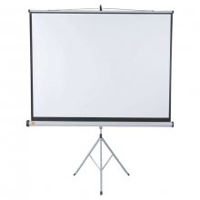 Nobo Pantalla Proyeccion Tripode 1750x1325mm - Flexible 4:3 - Superficie Blanca Mate - Portatil - Color Blanco