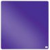 Nobo Tile Mini Pizarra Magnetica 360x360mm - sin Marco - Almohadillas Adhesivas e Imanes - Diseño Creativo y Colorido - Color Violeta
