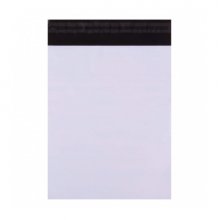 Apli Pack de 50 Bolsas de Polipropileno Opacas con Cierre Adhesivo - Alta Resistencia - Flexibles - Opacas para Privacidad - Color Blanco