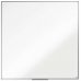 Nobo Essence Pizarra de Melamina 1200x1200mm - Marco de Aluminio Anodizado - Bandeja para Rotuladores - Color Blanco