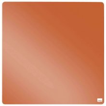 Nobo Tile Mini Pizarra Magnetica 360x360mm - sin Marco - Variedad de Colores - Almohadillas e Imanes - Diseño Creativo y Colorido - Naranja
