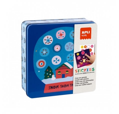 Apli Juegos de Gomets Navidad - Estimula la Psicomotricidad Fina - Desarrolla el Pensamiento Matematico - Ayuda en la Concentracion - Favorece la Orientacion Espacial