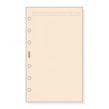 Finocam R443 Recambio para Agendas Open - Liso - Formato 400 - 91x5x152mm - Color Crema