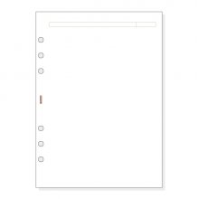 Finocam R1042 Recambio para Agendas Open - Formato 1000 - 155x5x215mm - Color Blanco