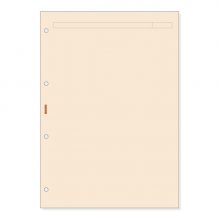 Finocam R4043 Recambio para Agendas Open - Formato A4 - 210x5x297mm - Color Crema