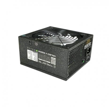 Tacens Valeo V 900M Fuente de Alimentacion 900W ATX - PFC Activo - Ventilador 140mm de 12dB - 80 Plus Silver - Cableado Modular - 158x150x86mm - Color Negro