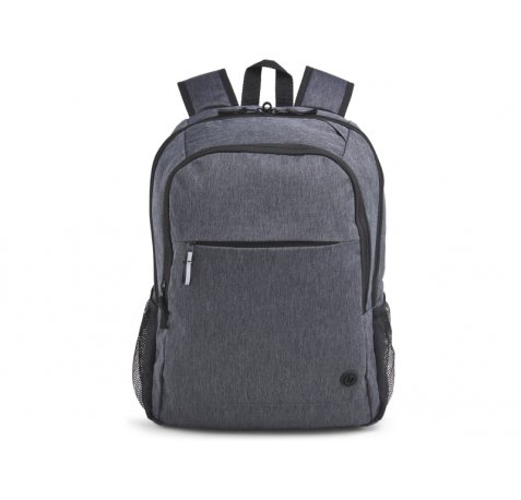 HP Prelude Pro Recycled Mochila para Portatil 15.6" - Resistente al Agua - Compartimento Acolchado - Bolsillo para Botella - Correas Acolchadas - Pasador para Trolley - Color Gris/Negro
