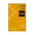 Finocam C299 Recambio para Agenda Classic - Anual 2027 - Semana Vista Horizontal - Formato 602 - 73x114mm - 6 Taladros - Papel de 80g/m2 - Esquinas Microperforadas - Color Blanco