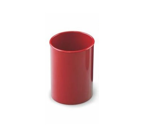 Faibo Cubilete Redondo 7.8x10cm - Fabricado en Poliestireno - 100% Reciclable - Color Rojo (10 uds)