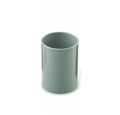 Faibo Cubilete Redondo 7.8x10cm - Fabricado en Poliestireno - 100% Reciclable - Color Gris (10 uds)