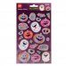 Apli Kids Calabaza Rosa Pack con 24 Pegatinas de Halloween - Perfectas para Decorar Cuadernos, Agendas, etc...