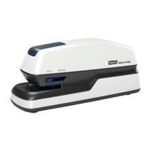 Rapid Optima Grip Grapadora Electrica de Sobremesa + Caja de 1000 Grapas - Hasta 20 Hojas - Utiliza Grapas Optima 56 - Color Gris/Negro