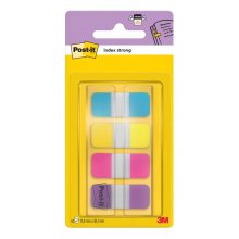 Post-It Index Dispensador con 40 Marcadores Reposicionables - Forma Rectangular - Colores Surtidos