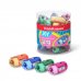 Erichkrause Joy Sacapuntas de Plastico - Colores Brillantes - Clip Comodo - Orificio de 8mm - Cuchilla de Acero al Carbono en Forma de Espiral - Color Surtido (48 uds)