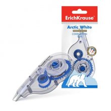 Erichkrause Cinta Correctora Arctic White - 5mm x 8m - Secado Inmediato - Permite Escritura Sobre La Correccion - Control de Cinta - Color Blanco Erichkrause Cinta Correctora Arctic White - 5mm x 8m - Secado Inmediato - Permite Escritura Sobre La Correccion - Control de Cinta - Color Blanco