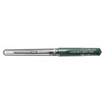 Uni-ball Signo Broad UM-153 Roller de Tinta Gel - Punta de Bola 1mm - Trazo Estilografico - Sujecion de Caucho - Color Verde (12 uds)