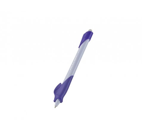 Maped Kidy Lern Magic Boligrafo Borrable con Guia para Dedos - Modelo Conejo - Tinta Color Azul - Recomendado para NiÃ±os de 4 a 10 AÃ±os - Color Violeta (12 uds)