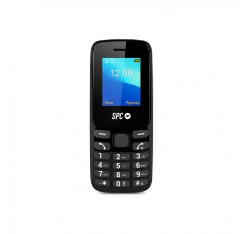 SPC Talk 2 4G Telefono Movil - Cuerpo Compacto y Ligero - Pantalla de 1.77 Pulgadas - Dual Sim - Bateria de 1150Mah - Radio FM - Linterna y Camara de Fotos - Color Negro
