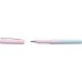 Faber-Castell Poly Ball Flow Edition Blushing Sky Pluma Estilografica - Ancho del Plumin Medio - Suave al Tacto - Color Rosa/Azul Degradado
