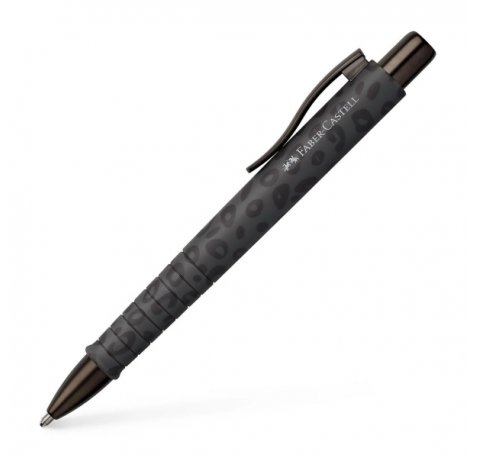 Faber-Castell Poly Ball Leo Edition 2026 Boligrafo Retractil XB - Forma Triangular Ergonomica - Suave al Tacto - DiseÃ±o Urban Jungle (6 uds)