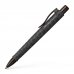 Faber-Castell Poly Ball Leo Edition 2026 Boligrafo Retractil XB - Forma Triangular Ergonomica - Suave al Tacto - DiseÃ±o Urban Jungle (6 uds)