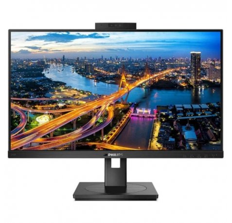 Philips B Line 242B1H Monitor 23.8" LED IPS FullHD 75Hz - Respuesta 4ms - Altavoces 4W - HDMI, DVI, VGA, USB - Webcam - VESA 100x100mm - Color Negro