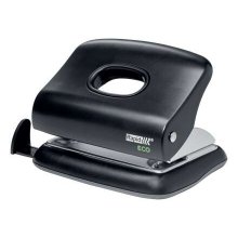 Rapid Eco Taladro Perforador - Perfora hasta 20 Hojas - Facil Vaciado - Punzones 5.5mm - Fabricado con un 74% de Plastico Reciclado Postconsumo - Color Negro Rapid Eco Taladro Perforador - Perfora hasta 20 Hojas - Facil Vaciado - Punzones 5.5mm - Fabricado con un 74% de Plastico Reciclado Postconsumo - Color Negro