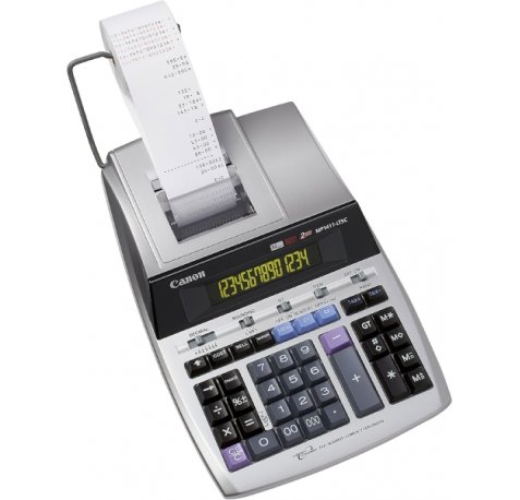 Canon MP1411-LTSC GB Calculadora de Impresion 14 Digitos - Impresion en Negro y Rojo - Pantalla LCD de 1 Linea - DiseÃ±o de Teclado Espacioso