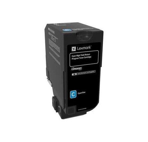 Lexmark 24B6717 Toner Original cyan | Toner original cyan -