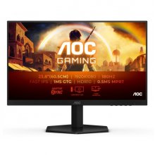 AOC 24G42E Monitor 23.8" LED FastIPS FHD 180Hz - Respuesta 1ms - HDMI, DisplayPort - VESA 100x100mm - Color Negro AOC 24G42E Monitor 23.8" LED FastIPS FHD 180Hz - Respuesta 1ms - HDMI, DisplayPort - VESA 100x100mm - Color Negro