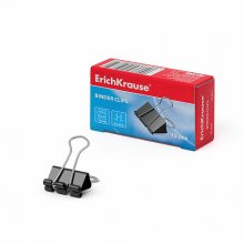 Erichkrause Pinzas para Papeles - 15mm - Alta Resistencia - Color Metalico