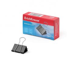 Erichkrause Pinzas para Papeles - Alambre de Acero de Alta Calidad - Resistencia Mejorada - Capacidad Hasta 70 Hojas - Resistente a La Corrosion - Color Metalico