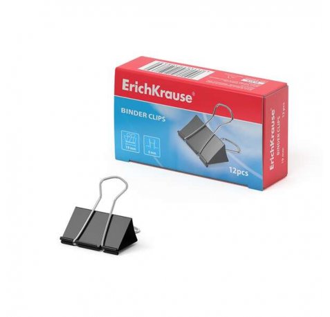 Erichkrause Pinzas para Papeles - Alambre de Acero de Alta Calidad - Resistencia Mejorada - Capacidad Hasta 70 Hojas - Resistente a La Corrosion - Color Metalico