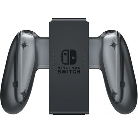 Nintendo Adaptador para Mandos Joy-Con - Permite Carga Simultanea - Cable USB-C Incluido - No Incluye Mandos - Color Negro y Transparente