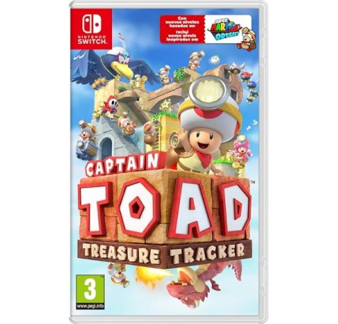 Nintendo Videojuego Captain Toad: Treasure Tracker para Consola Nintendo Switch - Genero Aventura/Puzzle - PEGI 3