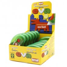 Instant Roller de Adhesivo Especial para Goma EVA - Aplicacion Limpia y Facil - Pegado Instantaneo - Sin Disolventes (12 uds)