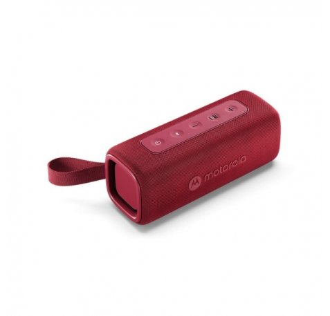 Motorola ROKR 600 Altavoz Portatil - 30W - Bluetooth 5.3 - IP67 - 12 Horas de Autonomia - Color Rojo