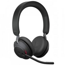 Jabra Evolve2 65 MS Stereo Auriculares con Microfono Bluetooth - Cancelacion de Ruido - Autonomia hasta 37h - Diadema Ajustable - Controles en Auricular - Color Negro Jabra Evolve2 65 MS Stereo Auriculares con Microfono Bluetooth - Cancelacion de Ruido - Autonomia hasta 37h - Diadema Ajustable - Controles en Auricular - Color Negro
