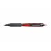 Uni-ball JetStream SXN-101-07 Boligrafo - Punta de Bola 0.7mm - Tinta de Secado Instantaneo - Ideal para Zurdos - Color Rojo (12 uds)
