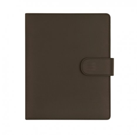 Finocam Open Troya Agenda Organizador - Anual 2026 - Formato 1000 - 205x43x249mm - Semana Vista en Vertical - Color Marron