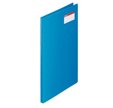 Esselte Carpeta Miniclip Din A4+ - Tarjetero y Bolsa Interior - Material PVC - Medidas 238x17x315mm - Color Azul