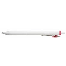 Uni-ball ONE UMN-S-07 Boligrafo de Tinta Liquida - Punta de Bola 0.7mm - Escritura Ultra Fluida - Agarre Suave y Comodo - Color Rojo (12 uds)