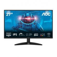 AOC 27B36X Monitor 27" LED IPS FullHD 144Hz - Respuesta 4ms - HDMI, Displayport - VESA 100x100mm - Color Negro AOC 27B36X Monitor 27" LED IPS FullHD 144Hz - Respuesta 4ms - HDMI, Displayport - VESA 100x100mm - Color Negro