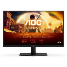 AOC 27G42E Monitor 27" LED FastIPS FHD 180Hz - Respuesta 1ms - HDMI, DisplayPort - VESA 100x100mm - Color Negro