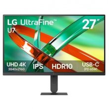 LG 27U730B-B Monitor LED 27" IPS UltraHD 4K 60Hz HDR10 - Respuesta 5ms - Ajustable en Altura - HDMI, Displayport, USB-C, USB-A - VESA 100x100