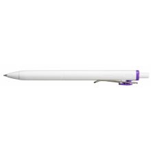 Uni-ball UMN-S-07 Boligrafo de Tinta Liquida - Punta de Bola 0.7mm - Escritura Ultra Fluida - Agarre Suave y Comodo - Color Violeta (12 uds)