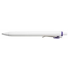 Uni-ball ONE UMN-S-07 Boligrafo de Tinta Liquida - Punta de Bola 0.7mm - Escritura Ultra Fluida - Agarre Suave y Comodo - Color Azul Real (12 uds)