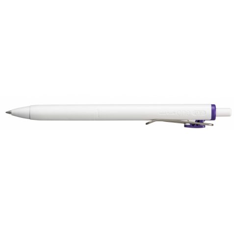 Uni-ball ONE UMN-S-07 Boligrafo de Tinta Liquida - Punta de Bola 0.7mm - Escritura Ultra Fluida - Agarre Suave y Comodo - Color Azul Real (12 uds)
