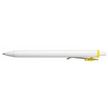 Uni-ball UMN-S-07 Boligrafo de Tinta Gel - Punta de Bola 0.7mm - Escritura Ultra Fluida - Agarre Suave y Comodo - Color Amarillo (12 uds)