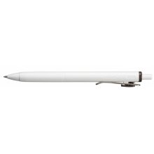 Uni-ball ONE UMN-S-07 Boligrafo de Tinta Liquida - Punta de Bola 0.7mm - Escritura Ultra Fluida - Agarre Suave y Comodo - Color Marrón Oscuro (12 uds)